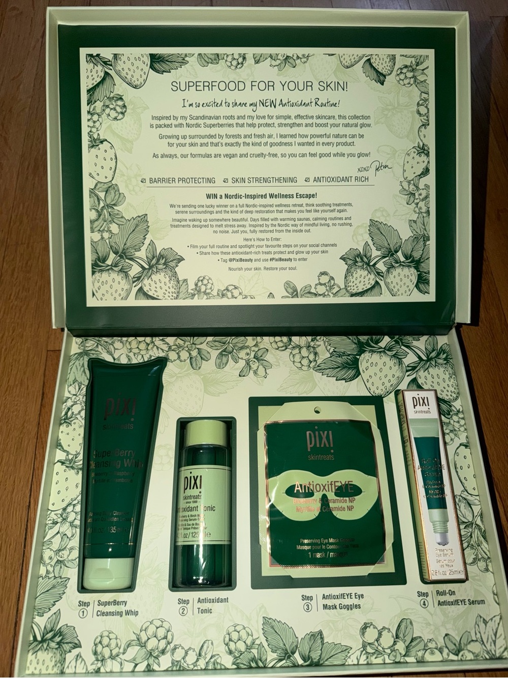 NWT BRAND NEW PIXI BEAUTY SuperBerry Cleansing Whip SET - Picture 2 of 3